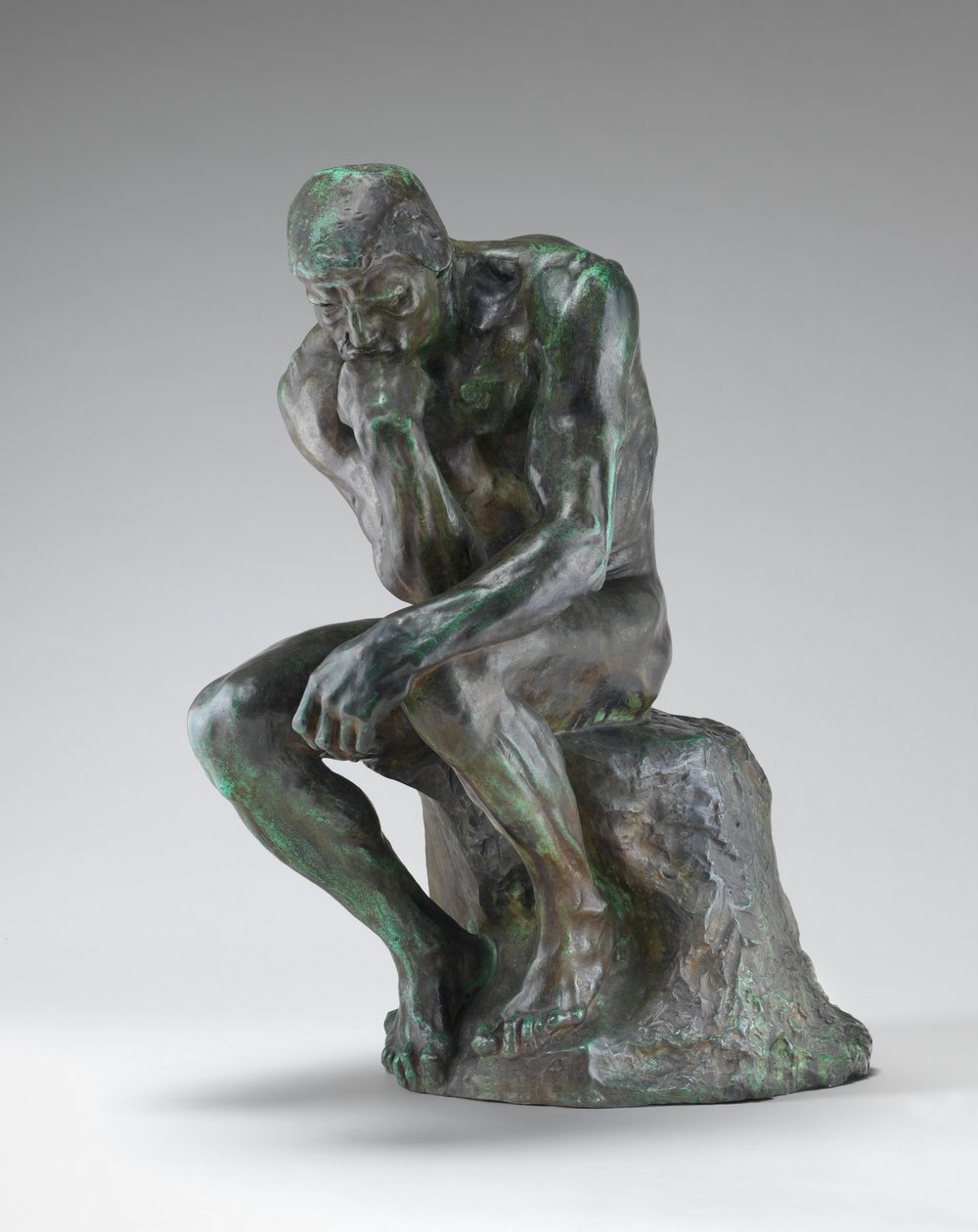 The Thinker The Thinker, 1880-as modell, 1901-es öntvény. alkotó: Auguste Rodin
