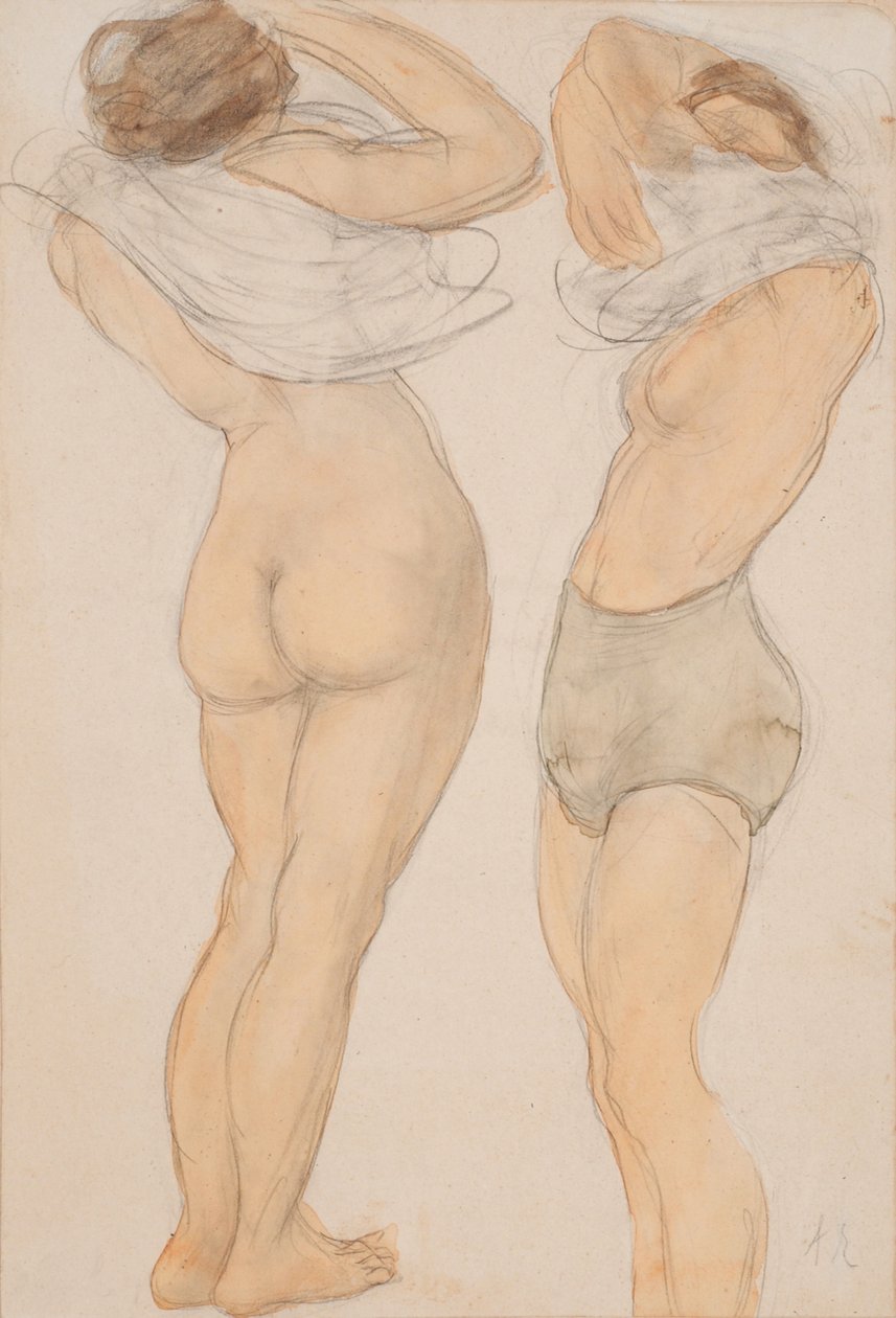 Két alak alkotó: Auguste Rodin