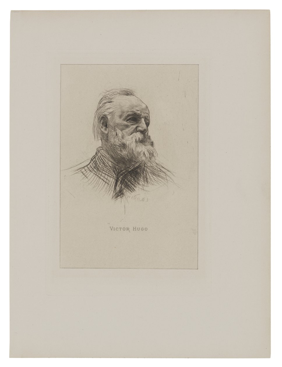Victor Hugo alkotó: Auguste Rodin