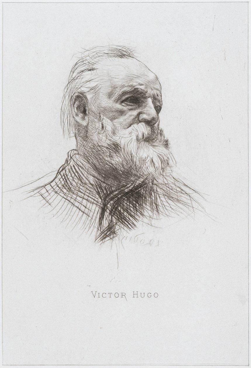 Victor Hugo, 1884 alkotó: Auguste Rodin