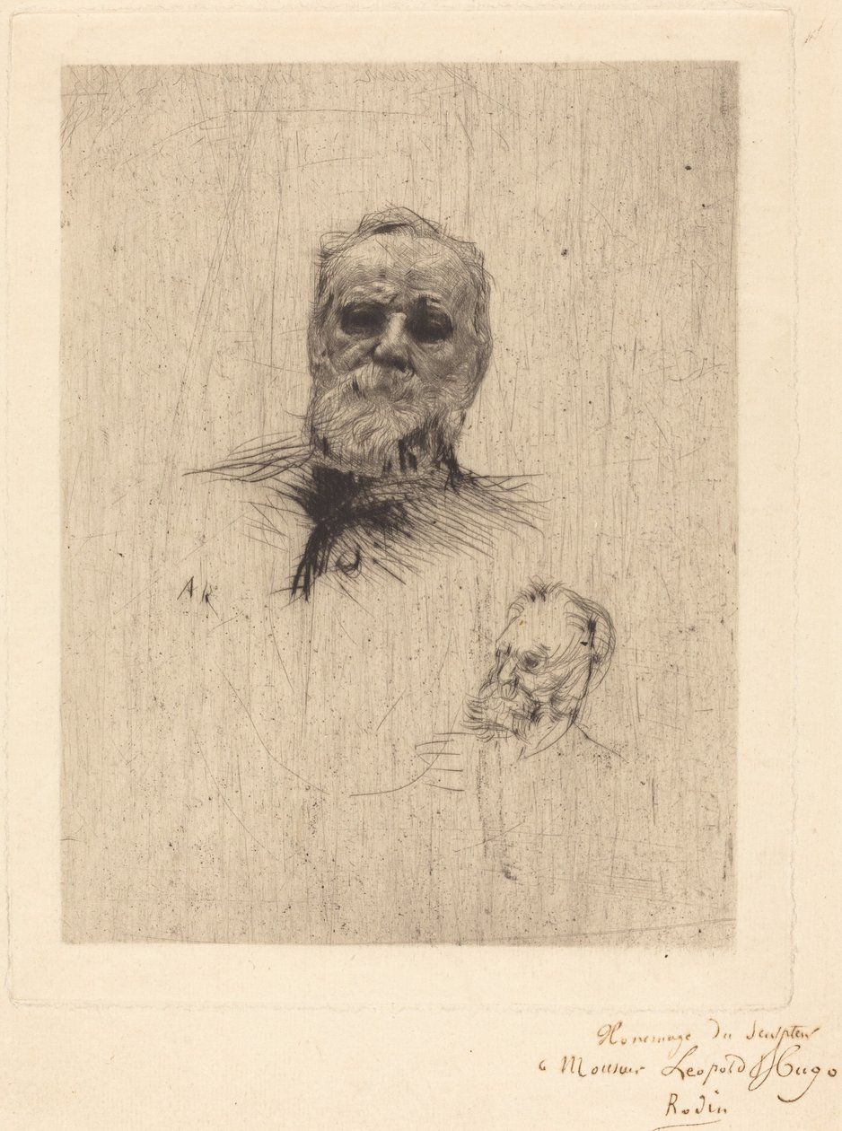 Victor Hugo, De Face alkotó: Auguste Rodin