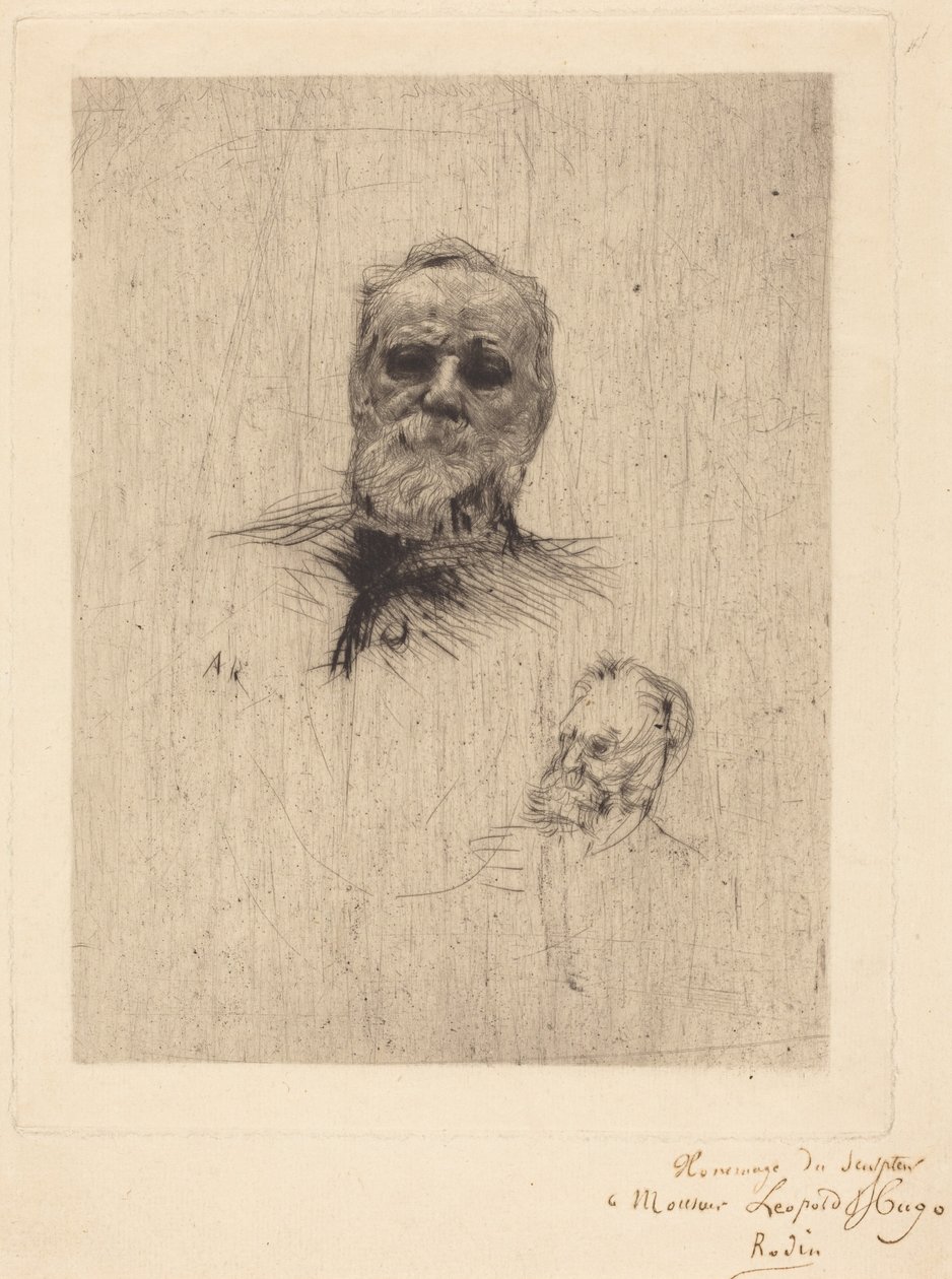 Victor Hugo, De Face alkotó: Auguste Rodin