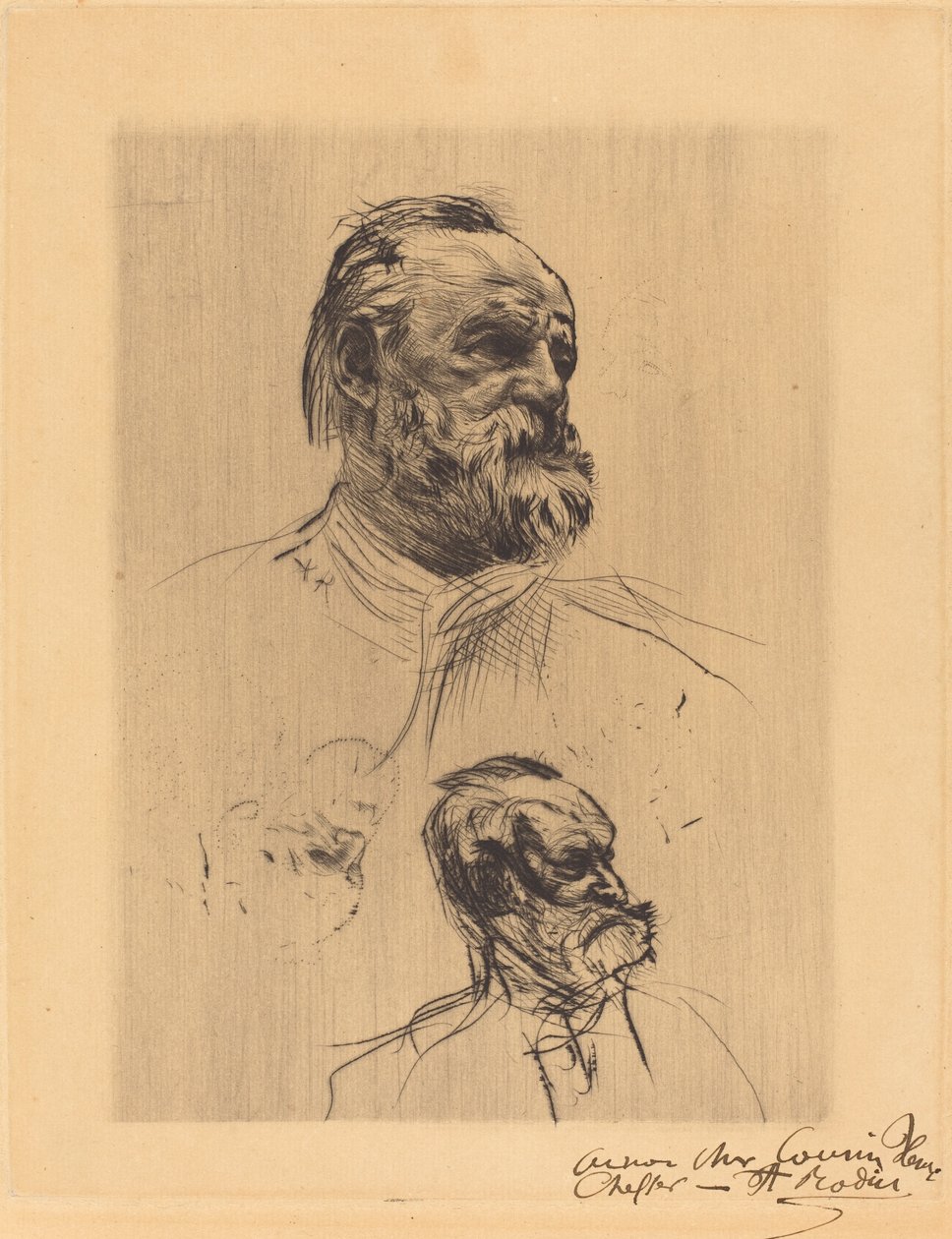 Victor Hugo, De Trois Quarts alkotó: Auguste Rodin