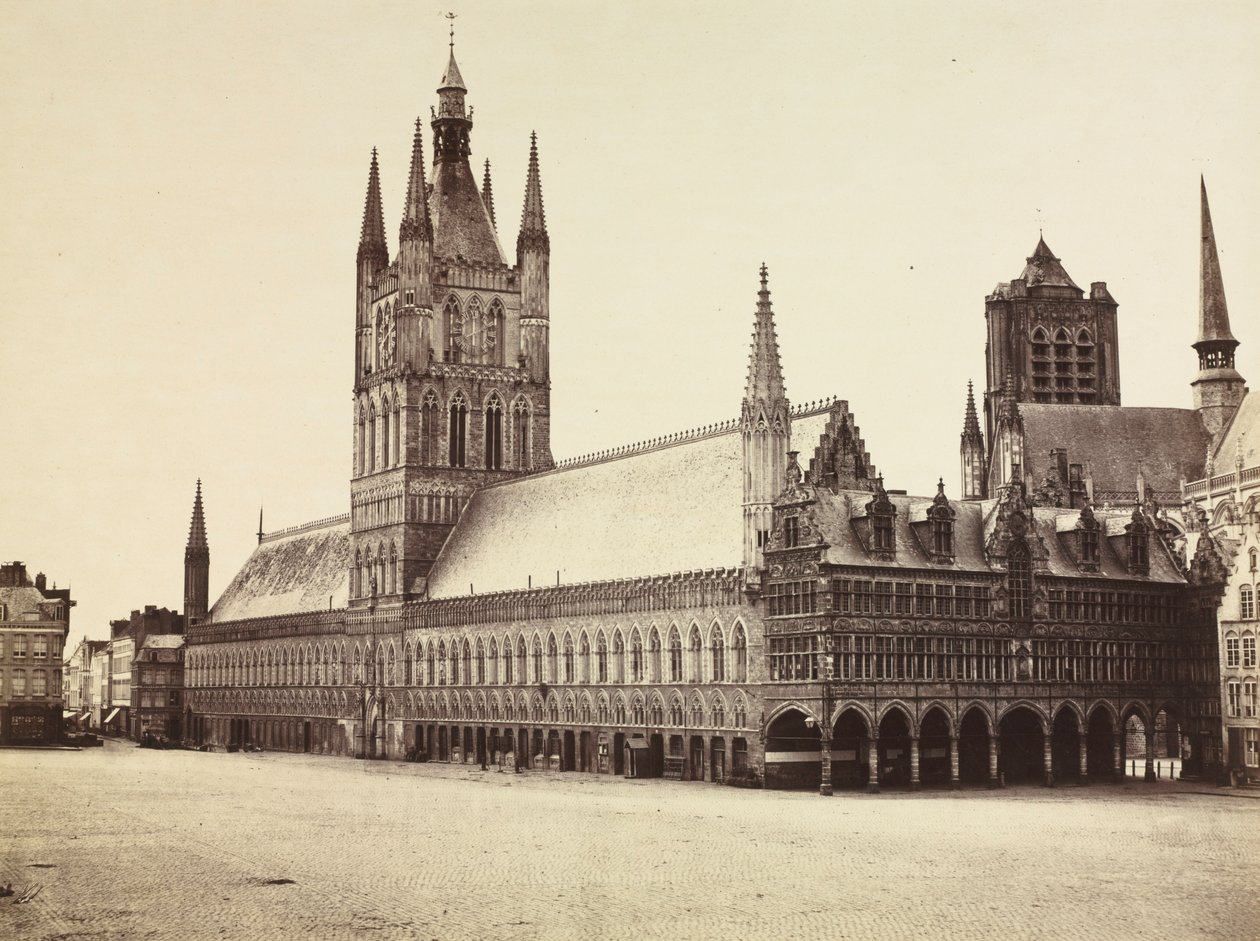 Ypres, Belgium, c. 1855-1862. alkotó: Auguste Rosalie Bisson