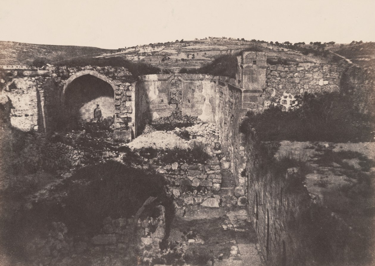 Jérusalem: Mária Magdolna-templom, 1854 (fotó) alkotó: Auguste Salzmann