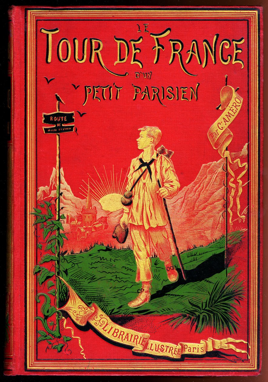 Constant Amero egy kis párizsi Tour de France-ja, 1880-1885 körül (illusztráció) alkotó: Auguste Souze
