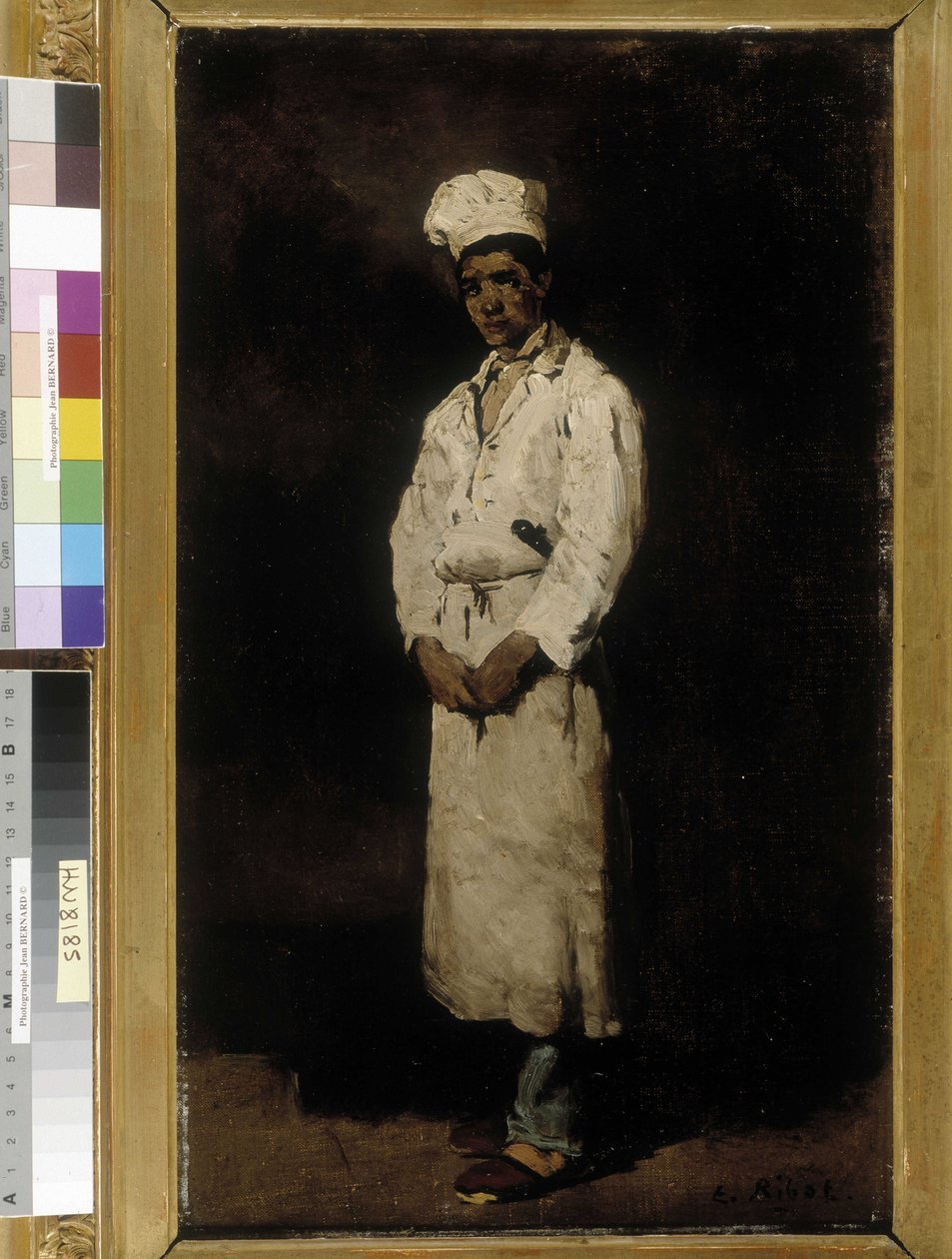A mitron (olaj, vászon) alkotó: Auguste Theodule Ribot