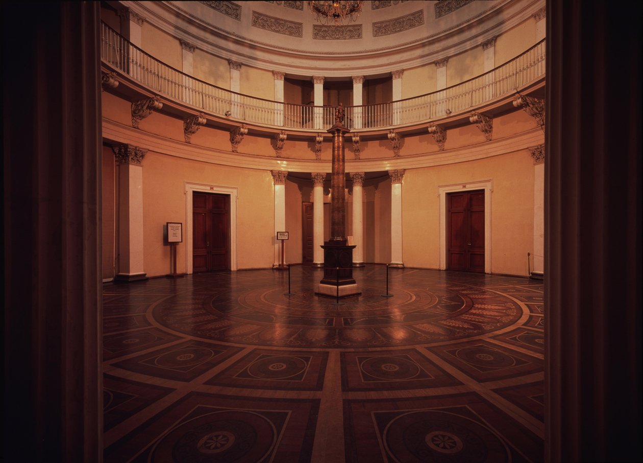 A Téli Palota Rotundája, 1830-as évek alkotó: Auguste de Montferrand