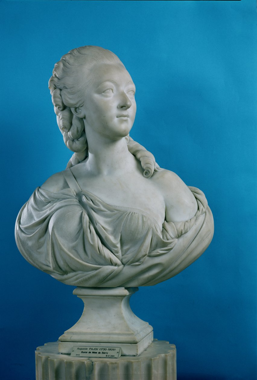 Du Barry grófnő mellszobra (1743-93) 1773 (márvány) alkotó: Augustin Pajou