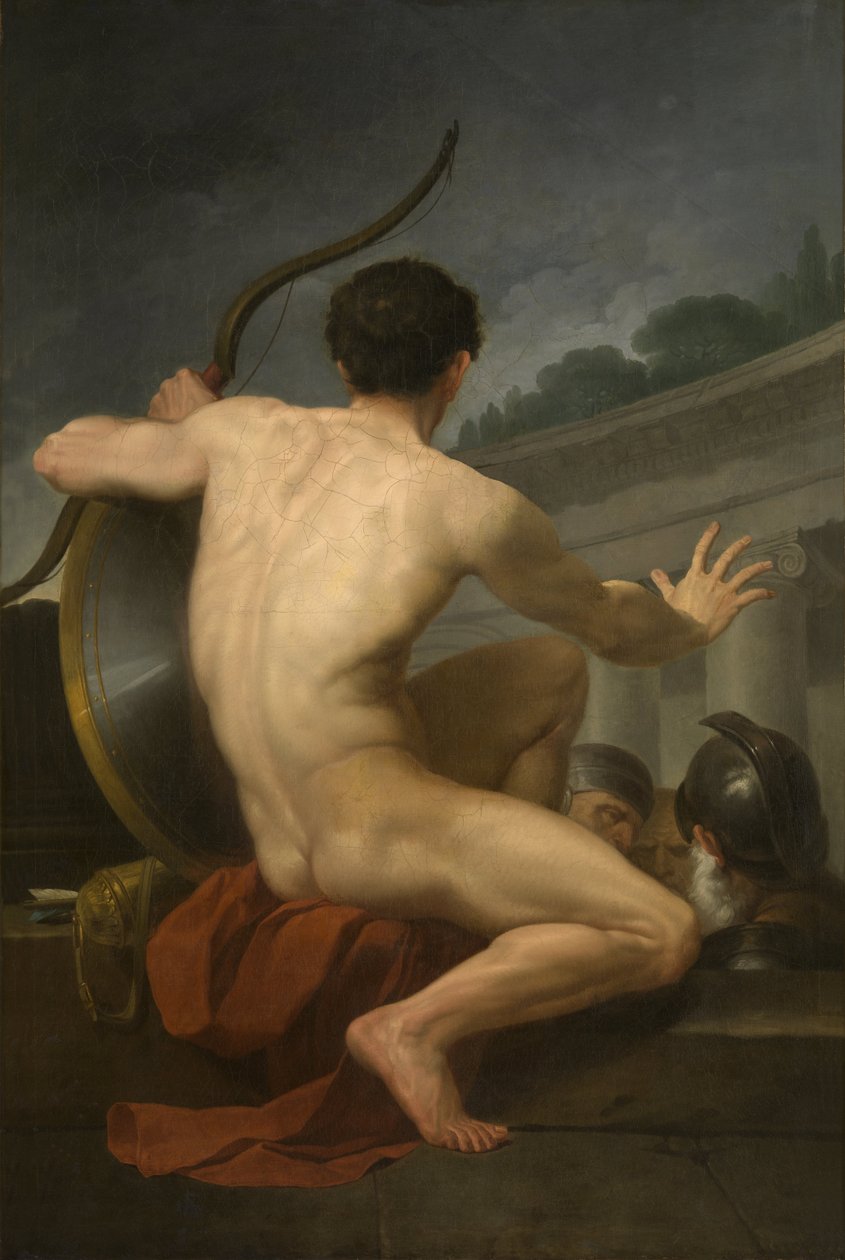 A meztelen harcos / Az íjász alkotó: Augustin van den Berghe