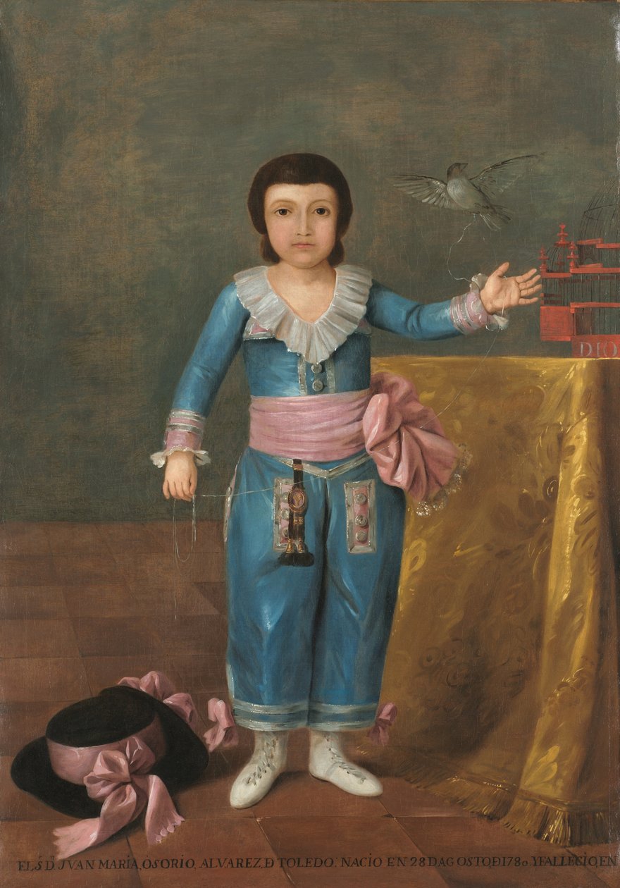 Juan Maria Osorio portréja, 1786 körül (olaj, vászon) alkotó: Augustin Esteve y Marques