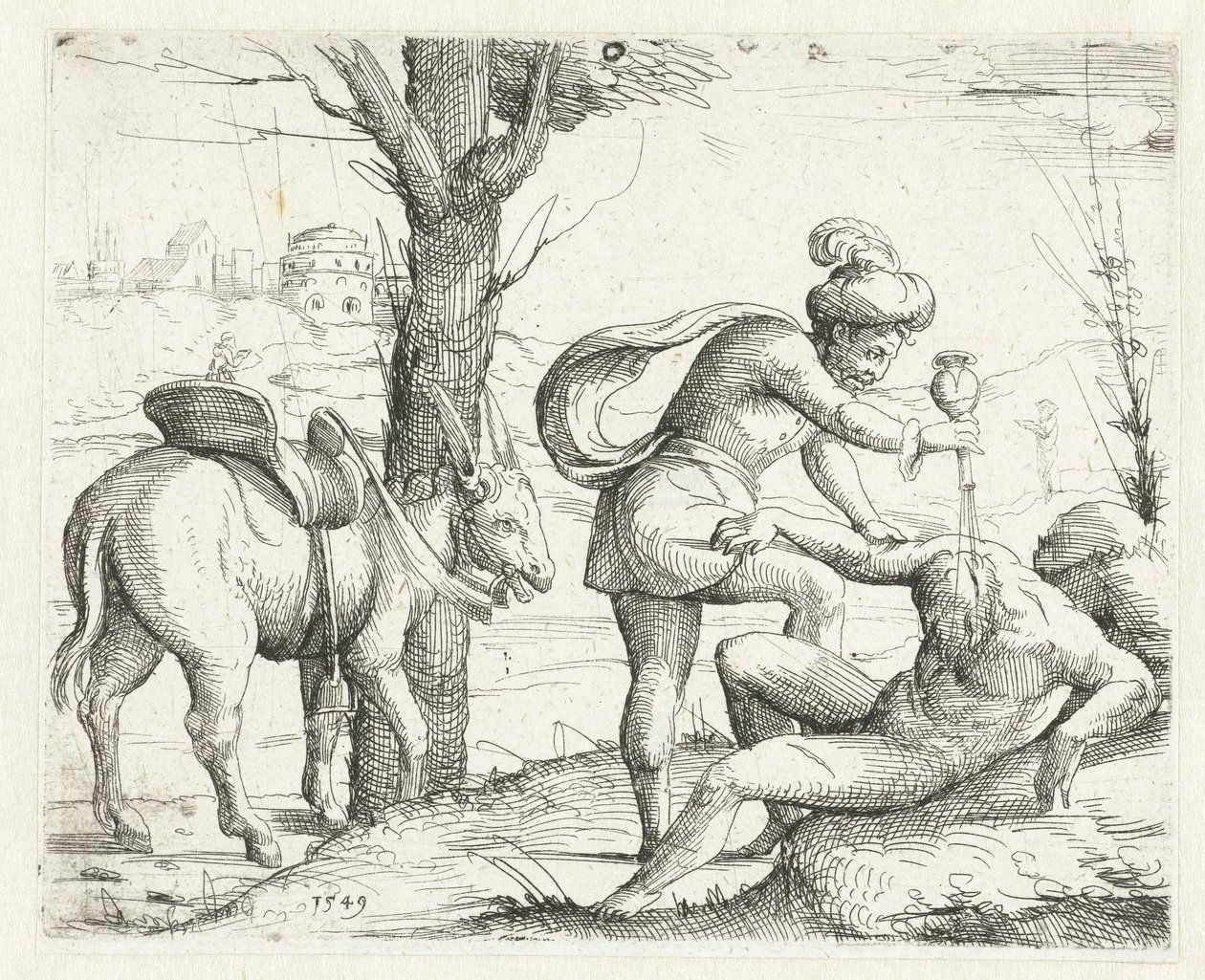 Irgalmas szamaritánus Ó- és Újszövetségi konkordancia (sorozat címe) Concordants alt un news Testaments (sorozat címe) alkotó: Augustin Hirschvogel