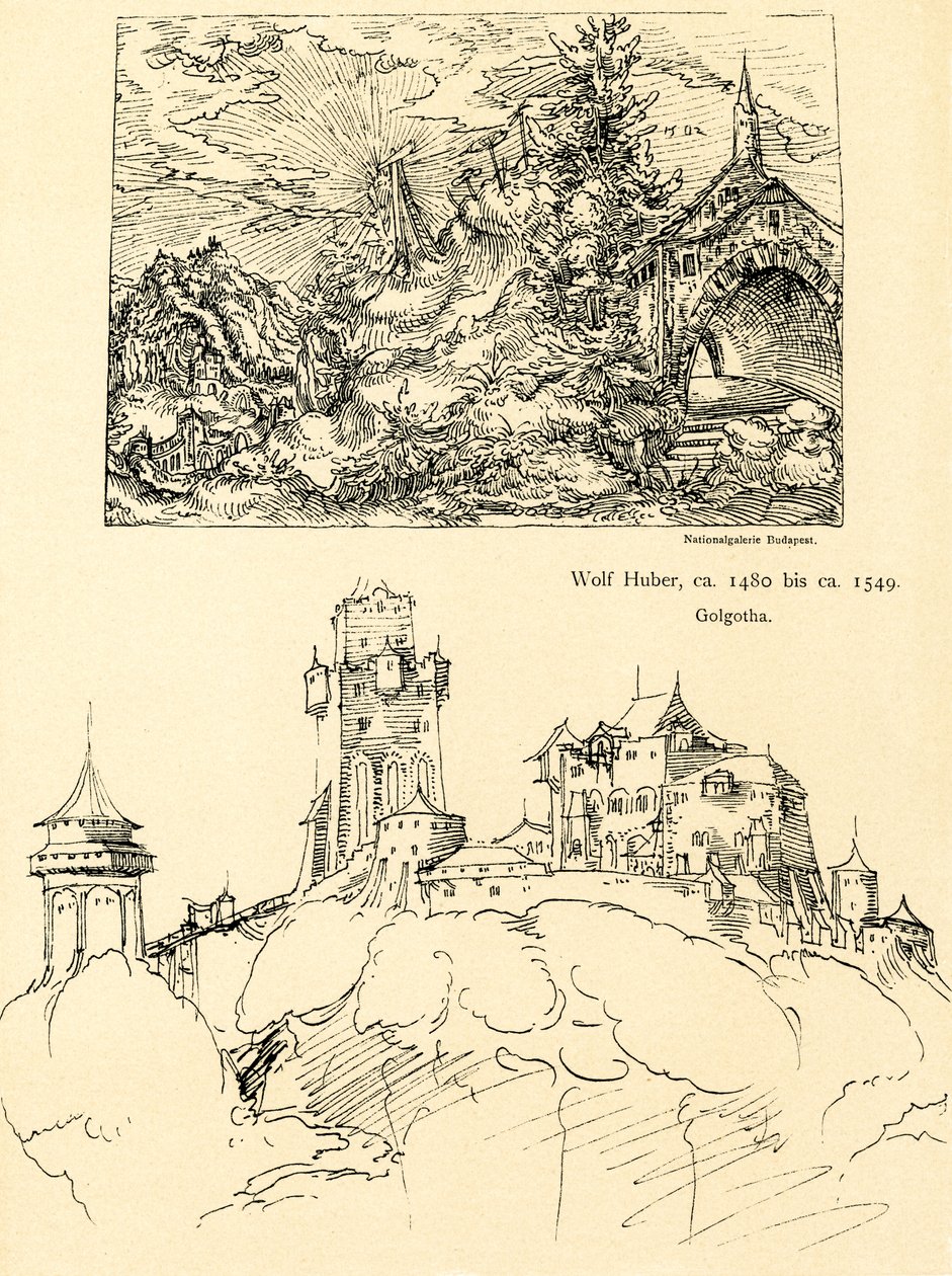 Természeti tanulmány alkotó: Augustin Hirschvogel