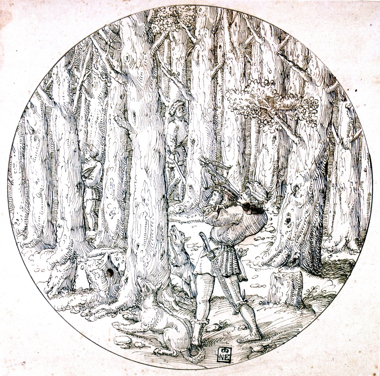 The Chase, c1513-1553 alkotó: Augustin Hirschvogel