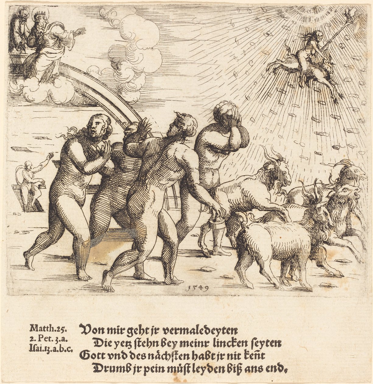 Az utolsó ítélet, 1549. alkotó: Augustin Hirschvogel