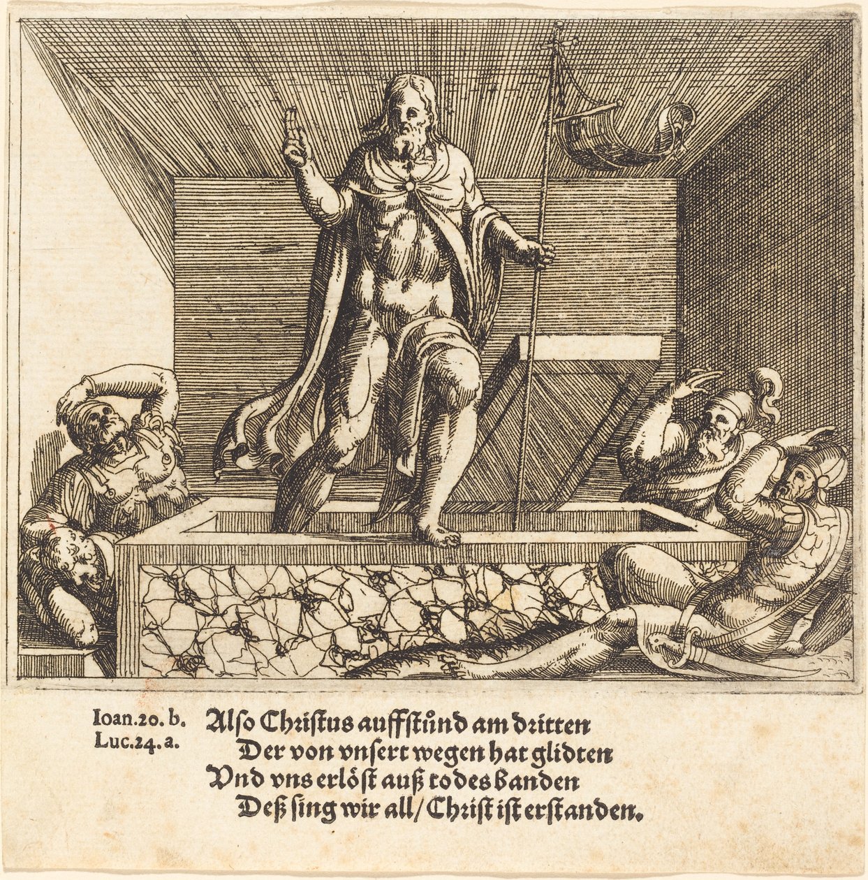 A Feltámadás alkotó: Augustin Hirschvogel