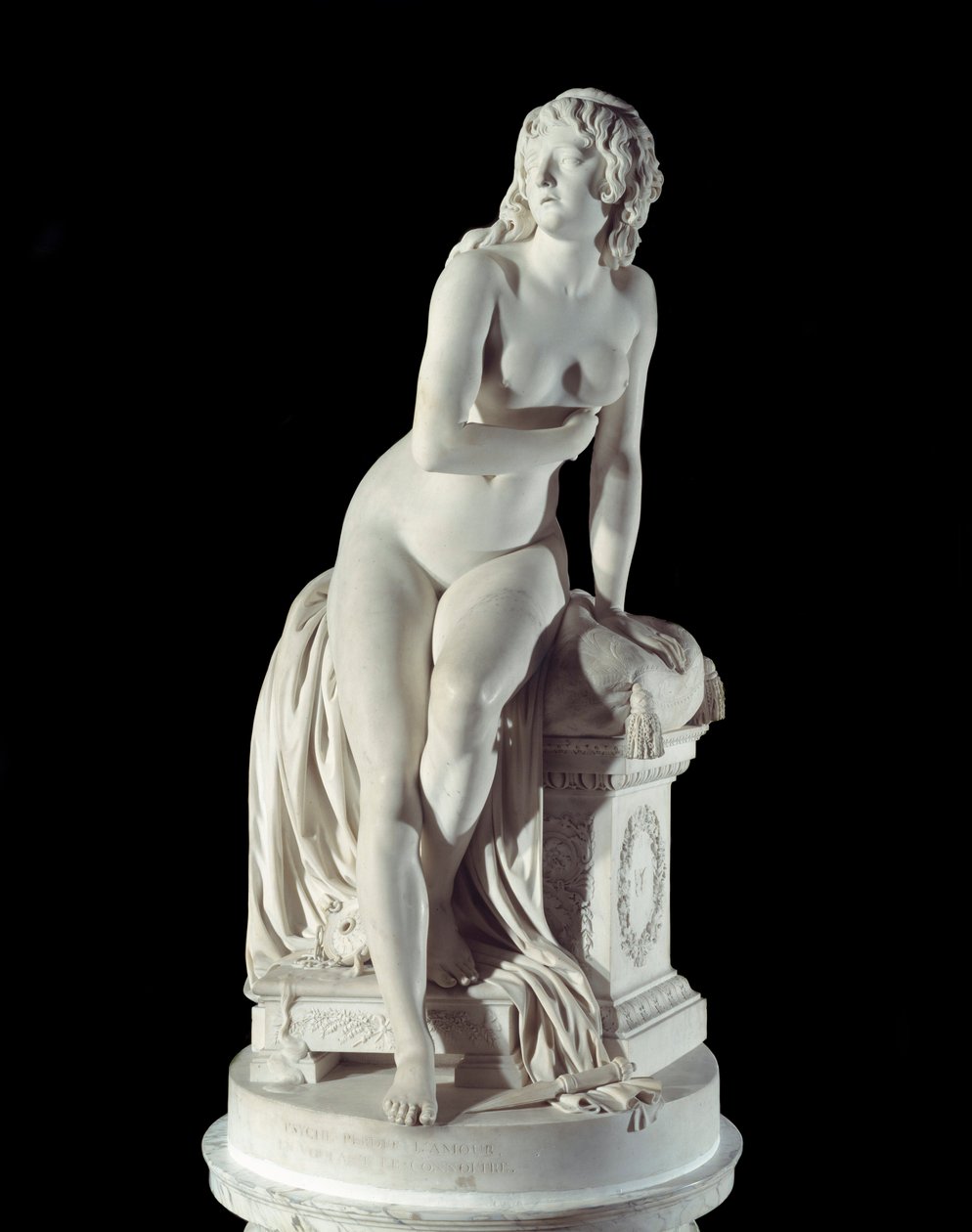 Augustin Pajou (1730-1809) elhagyott psziché szobra 1791 Párizs, Louvre Múzeum alkotó: Augustin Pajou