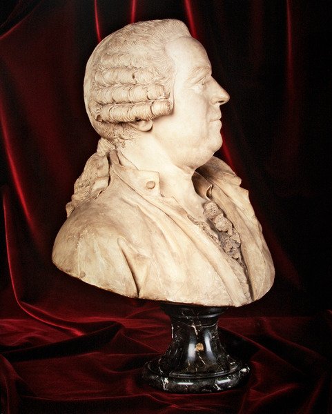 Arckép Louis-Pierre-Sebastiennek, Marshall de Sainscynek gondolták alkotó: Augustin Pajou