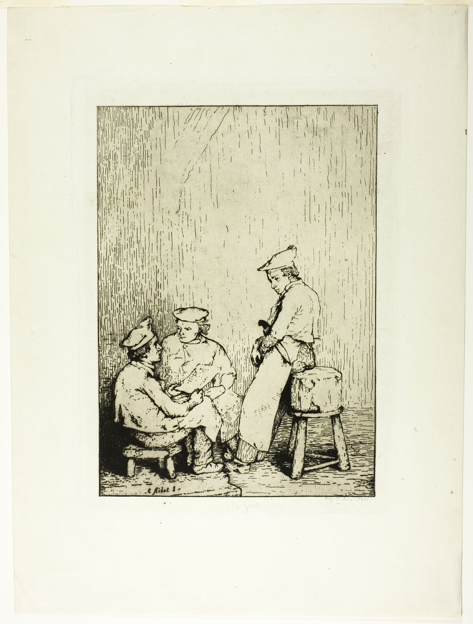 A menü alkotó: Augustin Théodule Ribot
