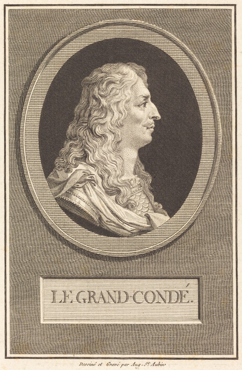 A Nagy Condé alkotó: Augustin de Saint-Aubin