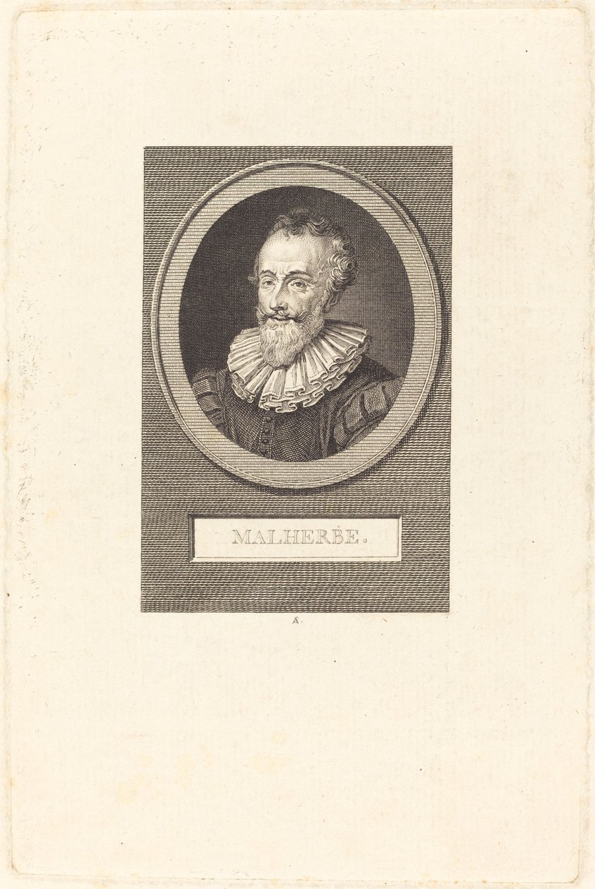 François de Malherbe alkotó: Augustin de Saint Aubin