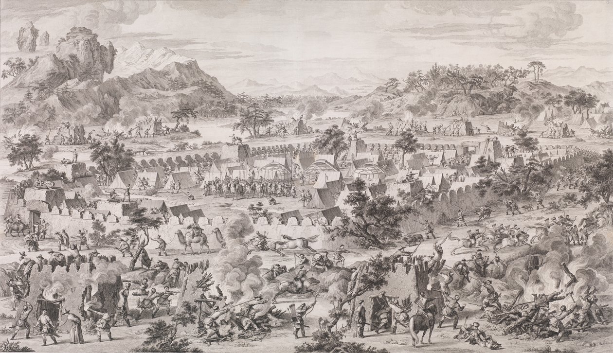 A tonguzluqi csata, 1773. alkotó: Augustin de Saint Aubin