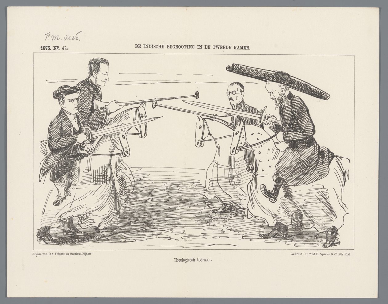 1851-es utrechti maszkabál: Rederijkers 1500-ban A Rederijkerek. 1500 (cím a tárgyon) A nemzeti történelem. a legrégibb időktől a 17. század végéig, nyolc jelenetben, jelmezben H.H. Az Utrechti Iskola diákjai alkotó: Augustinus Jacobus Bernardus Wouters