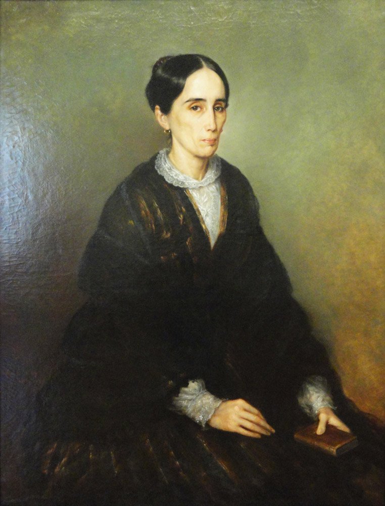 Antonia Alves de Carvalho arcképe alkotó: Augusto Muller