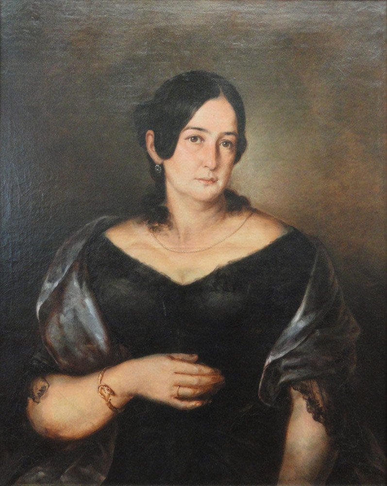 Maria Luiza Panasco portréja alkotó: Augusto Muller