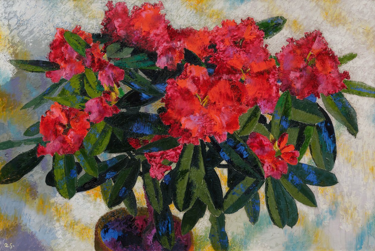 Augusto Giacometti Rhododendron 1938 alkotó: Augusto Giacometti
