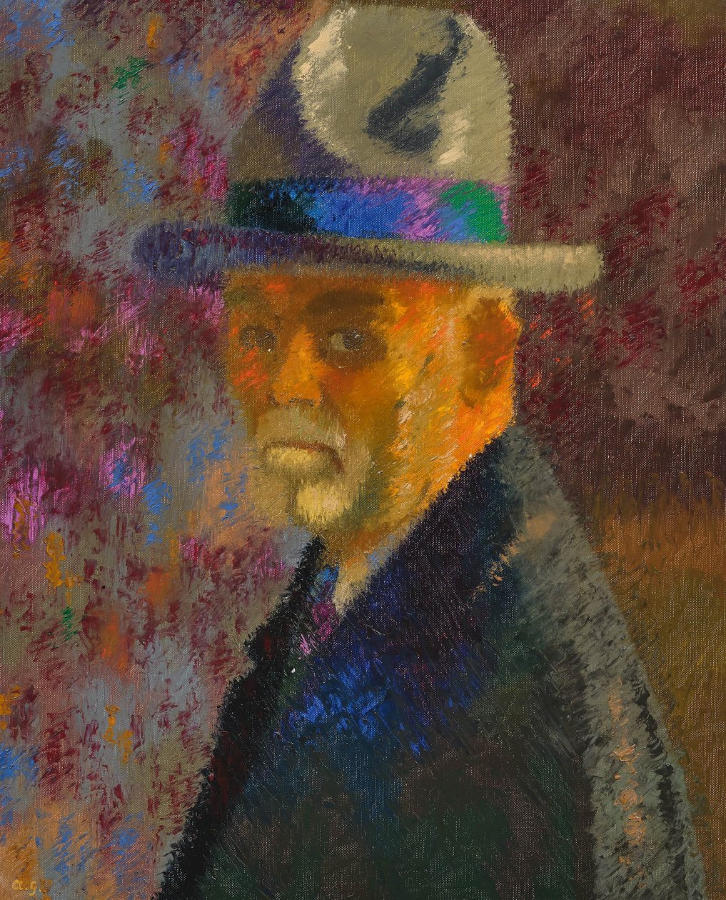 Augusto Giacometti önarckép 1934 alkotó: Augusto Giacometti