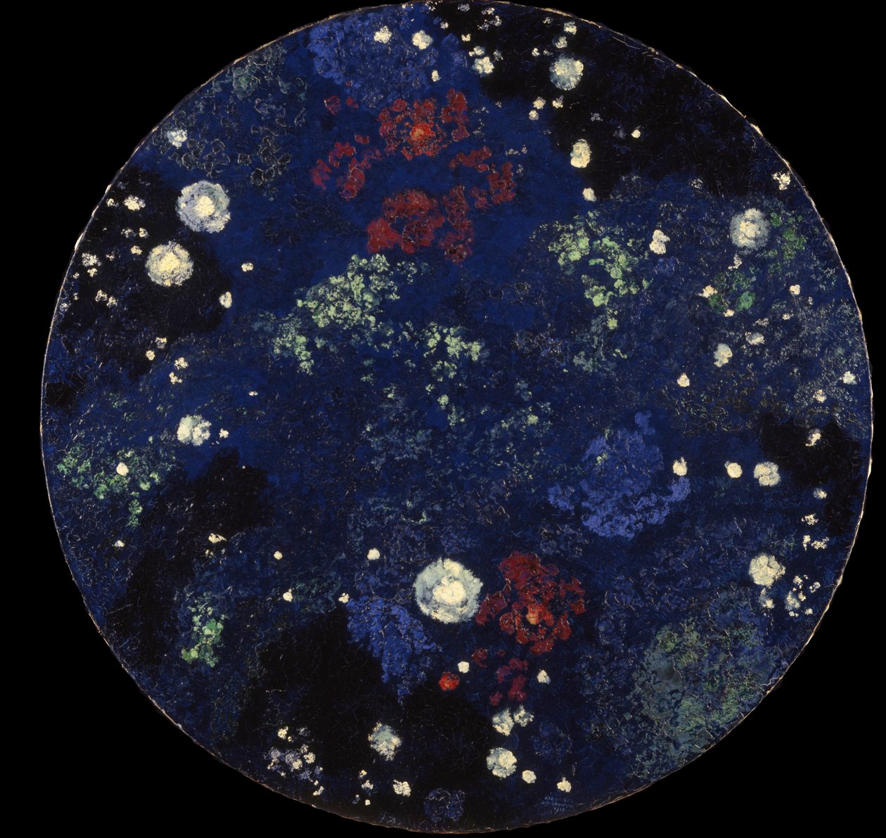 Csillagos égbolt, 1917. alkotó: Augusto Giacometti