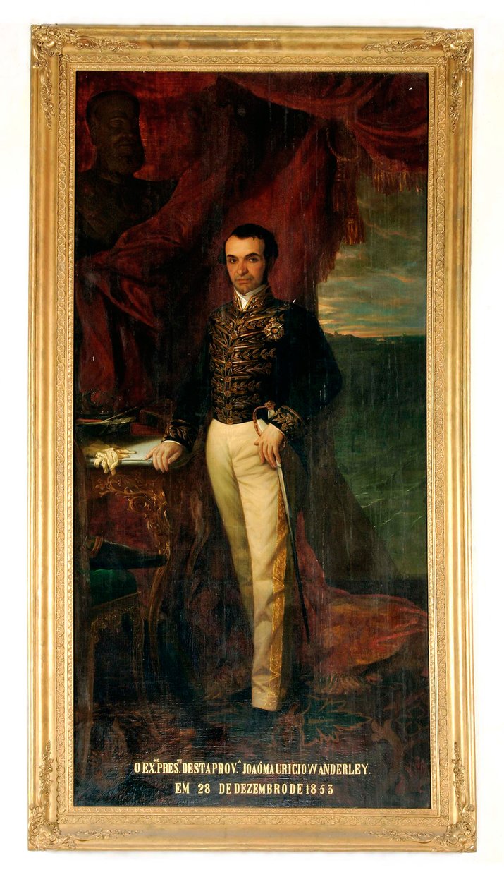 August Muller - João Maurício Wanderley - Cotegipe bárója (1853) alkotó: Augusto Muller