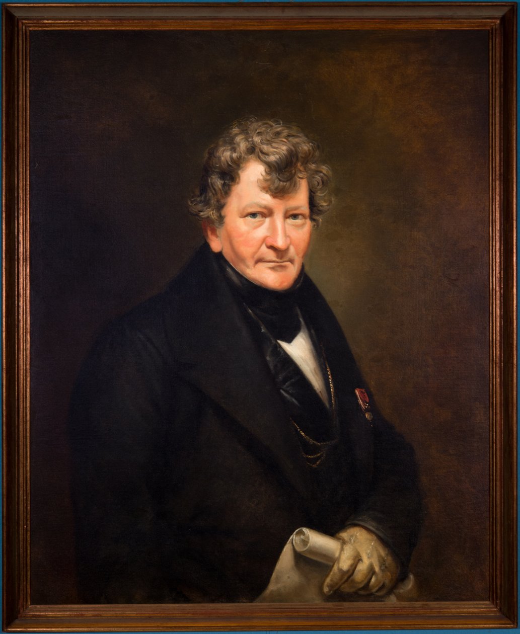 Augusto Müller - Retrato de Grandjean de Montigny (1843) alkotó: Augusto Muller
