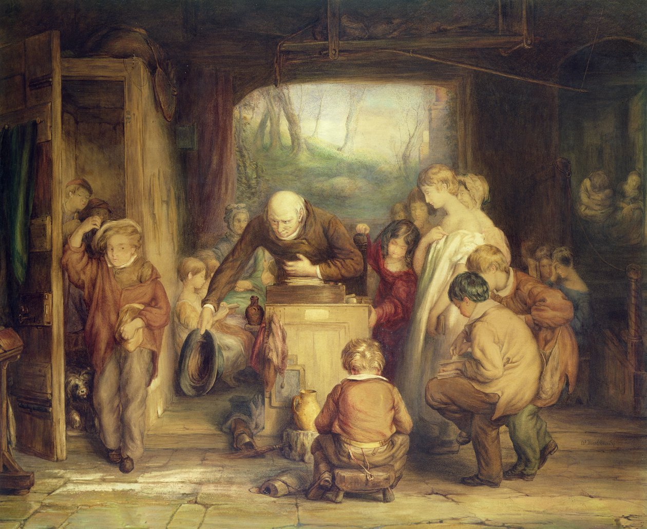 Az utolsó belépő alkotó: Augustus Edward Mulready