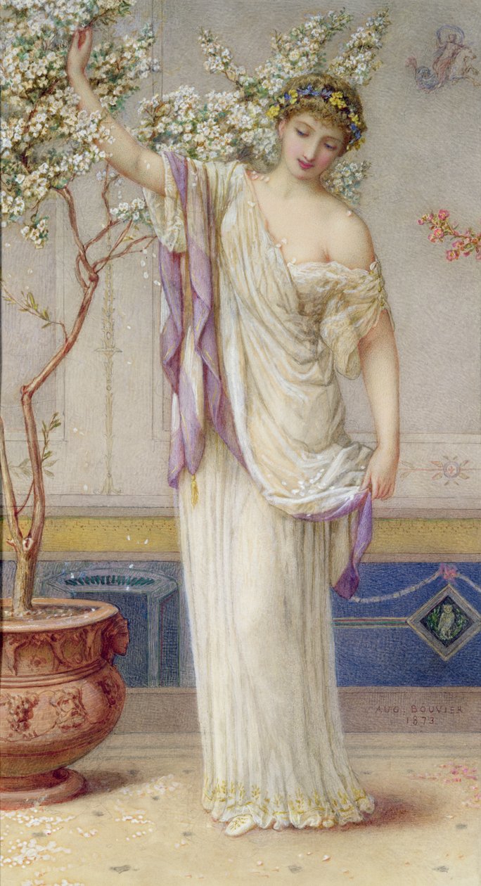 Flóra, 1873 alkotó: Augustus Jules Bouvier