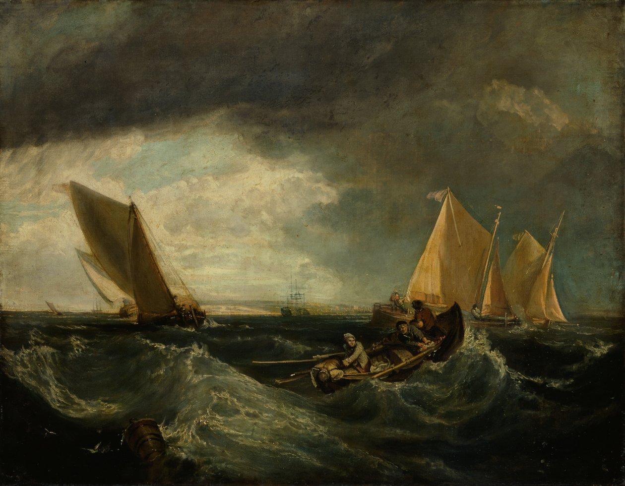 Sheerness és Sheppey szigete (J.M.W. Turner után) alkotó: Augustus Wall Callcott