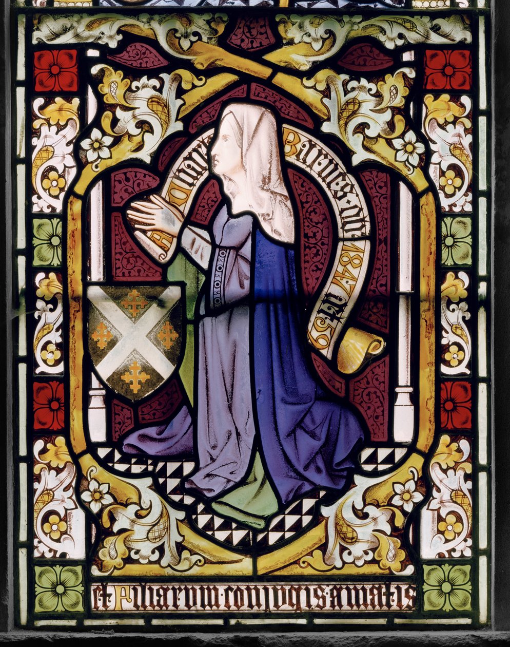 Augusta Charlotte, Ralph Barnes felesége, 1850 alkotó: Augustus Welby Northmore Pugin