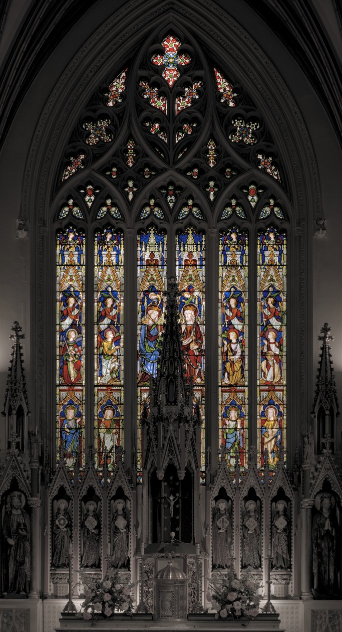 Szűzanya koronázása, 1851 alkotó: Augustus Welby Northmore Pugin