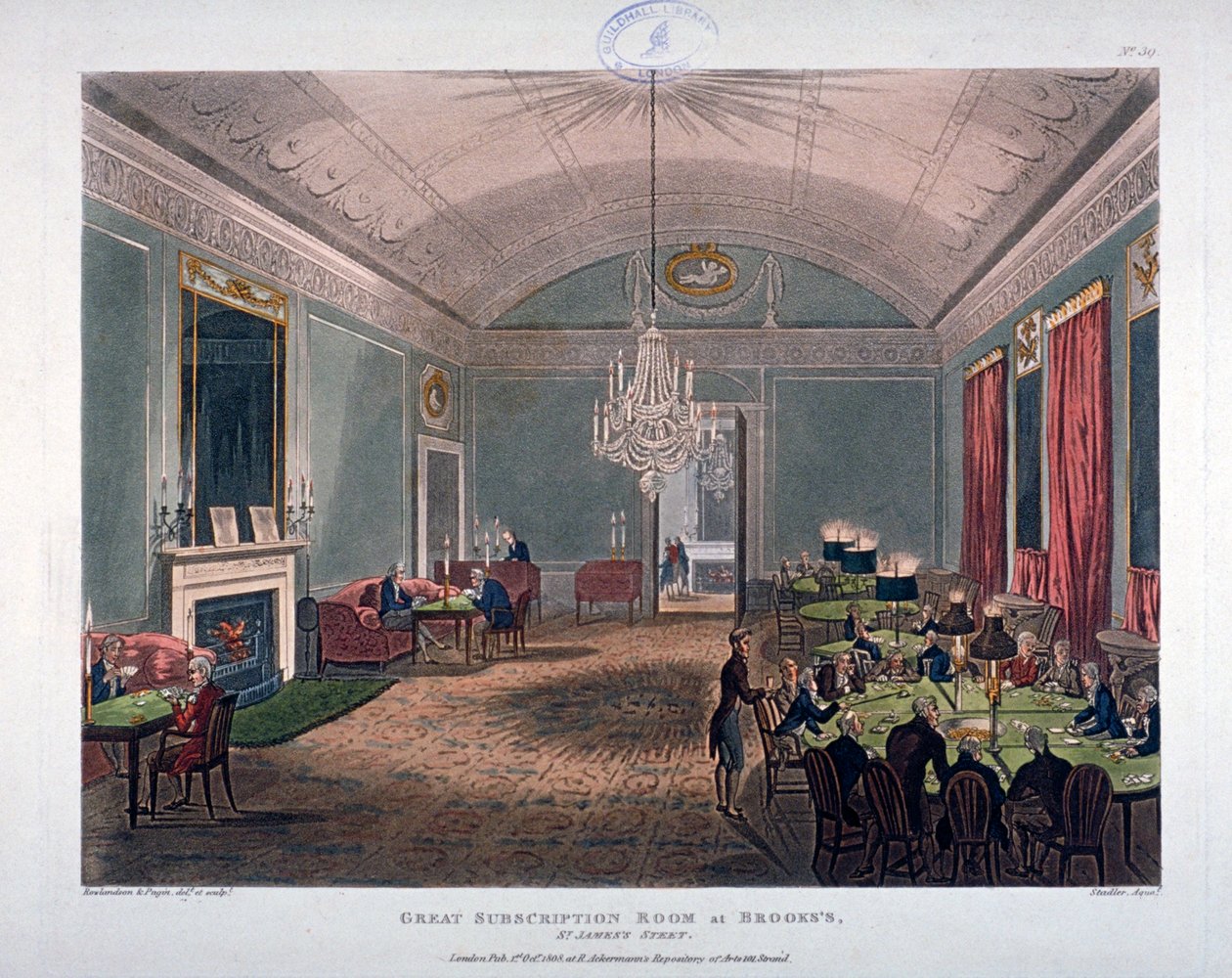 The Great Subscription Room, a Brooks