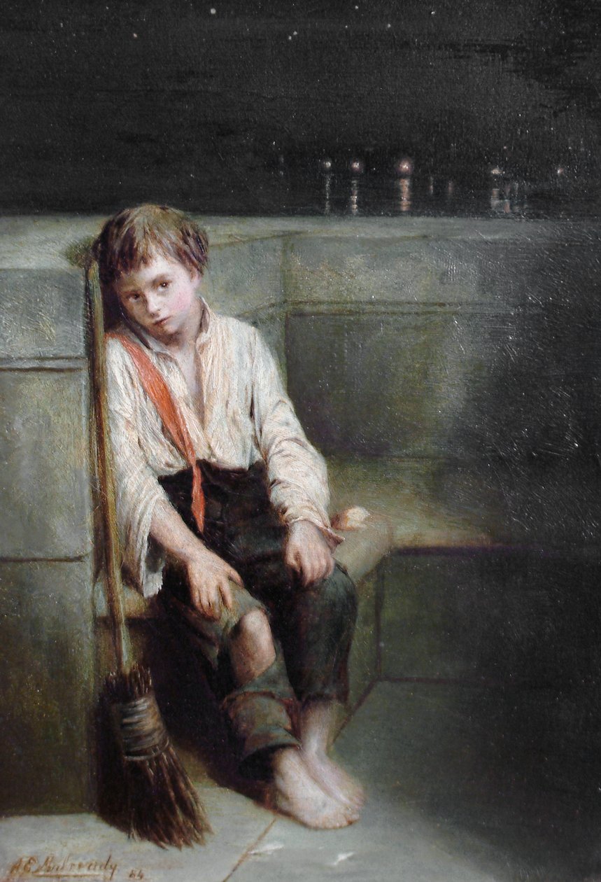 A London Jo - a nap vége alkotó: Augustus Edwin Mulready