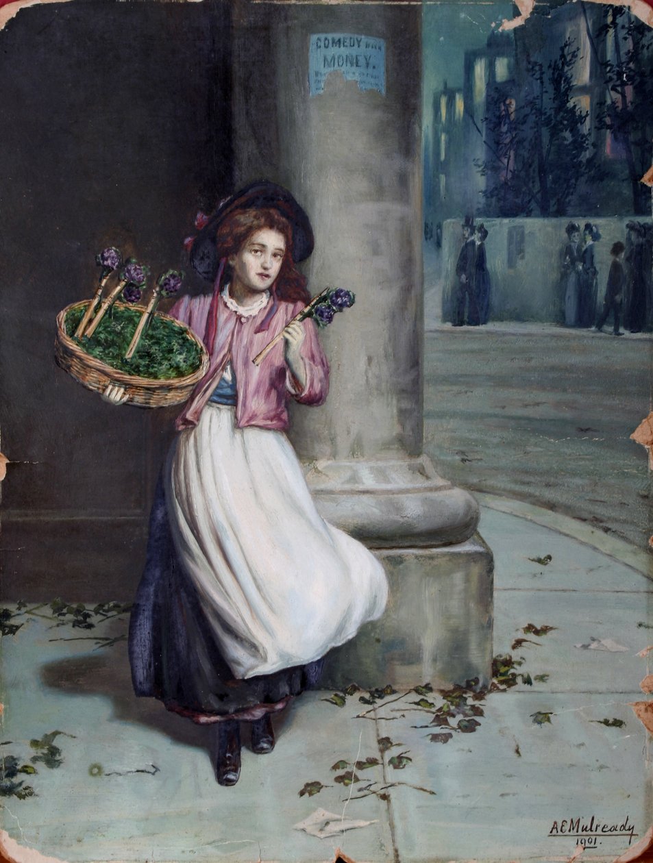 Kiárusítás alkotó: Augustus Edwin Mulready
