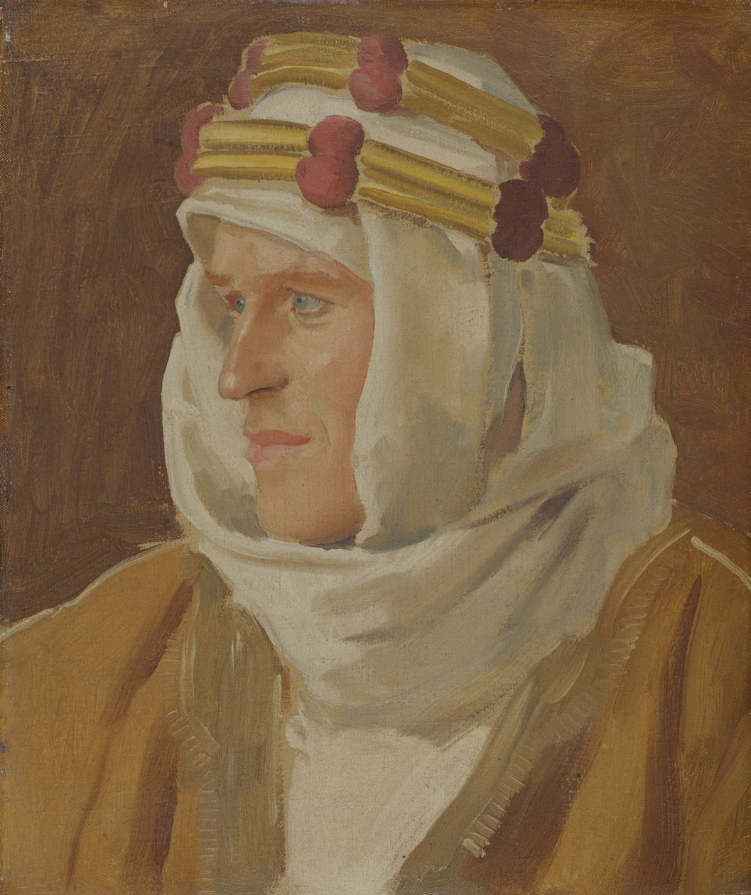 Thomas Edward Lawrence ezredes (1888-1935) alkotó: Augustus John