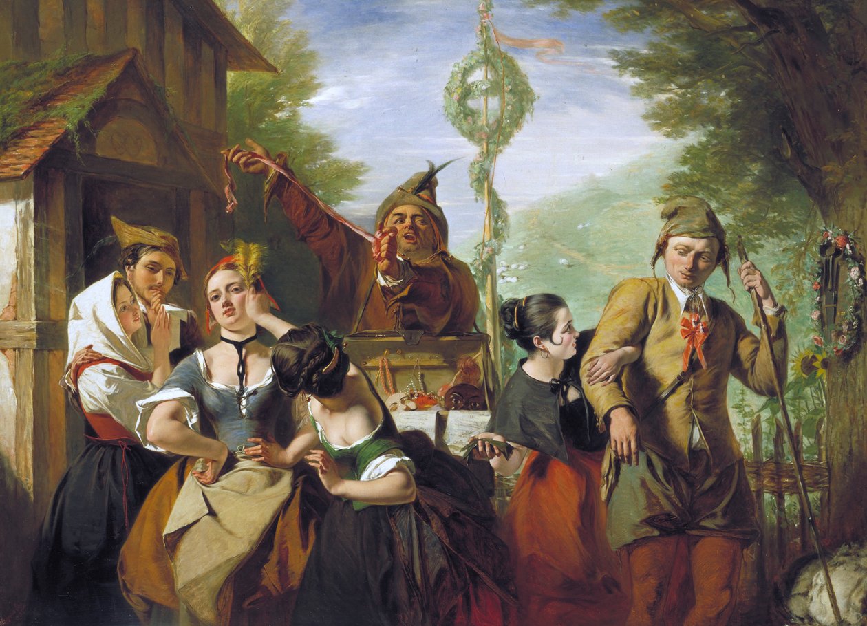 „Jelenet a Téli meséből”, 1845 alkotó: Augustus Leopold Egg