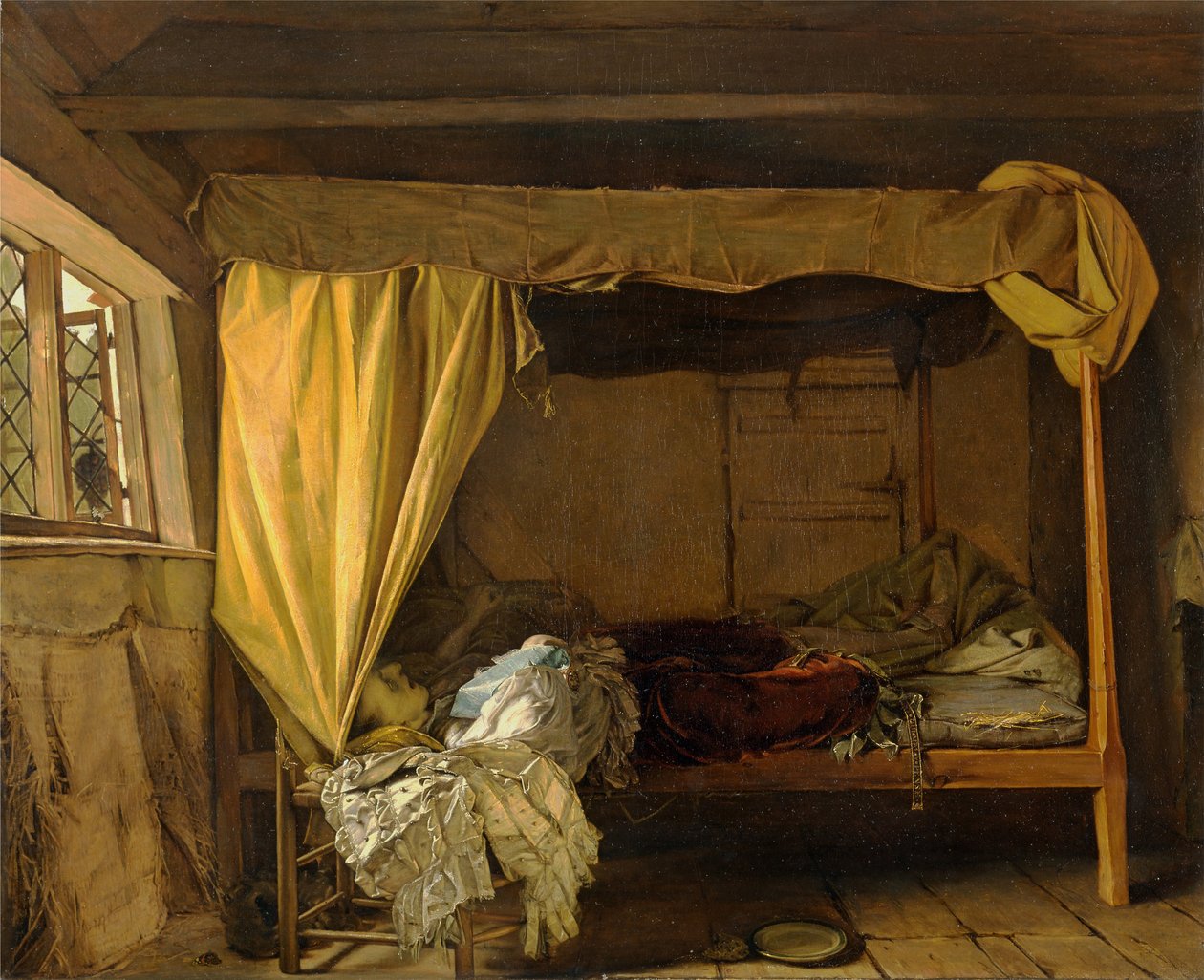 Buckingham halála, 1850-es évek alkotó: Augustus Leopold Egg
