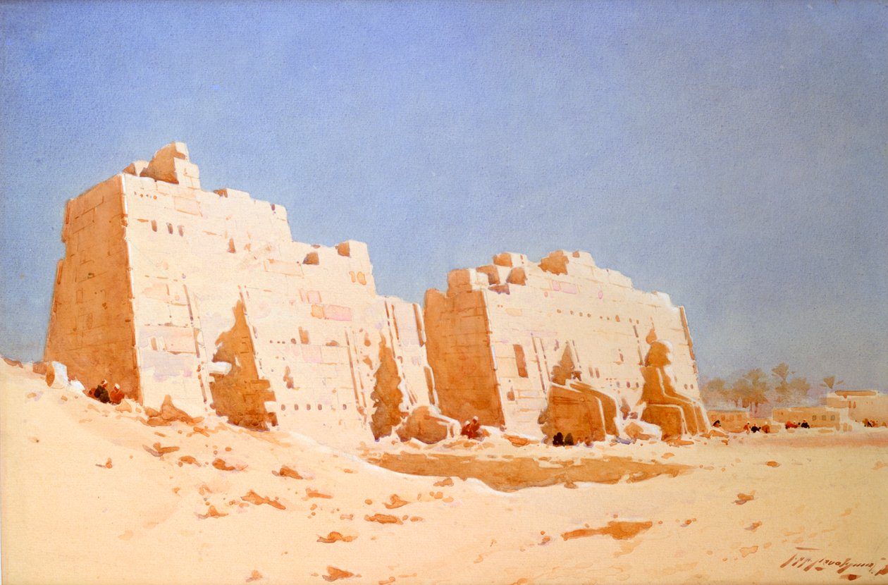 Karnak, 1897-1930 alkotó: Augustus Osborne Lamplough