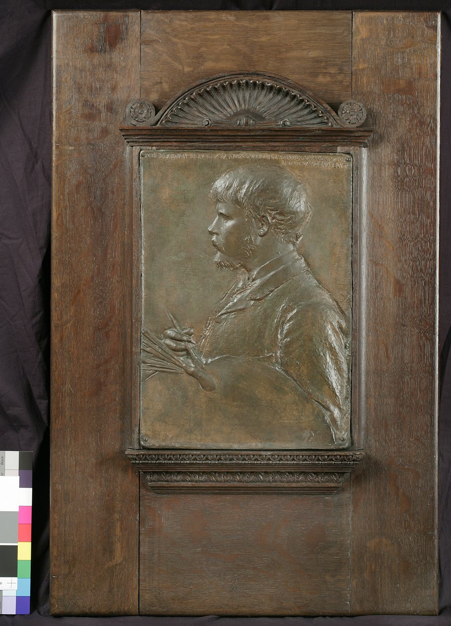 Jules Bastien-Lepage (1848-84) 1880 (bronz) alkotó: Augustus Saint Gaudens