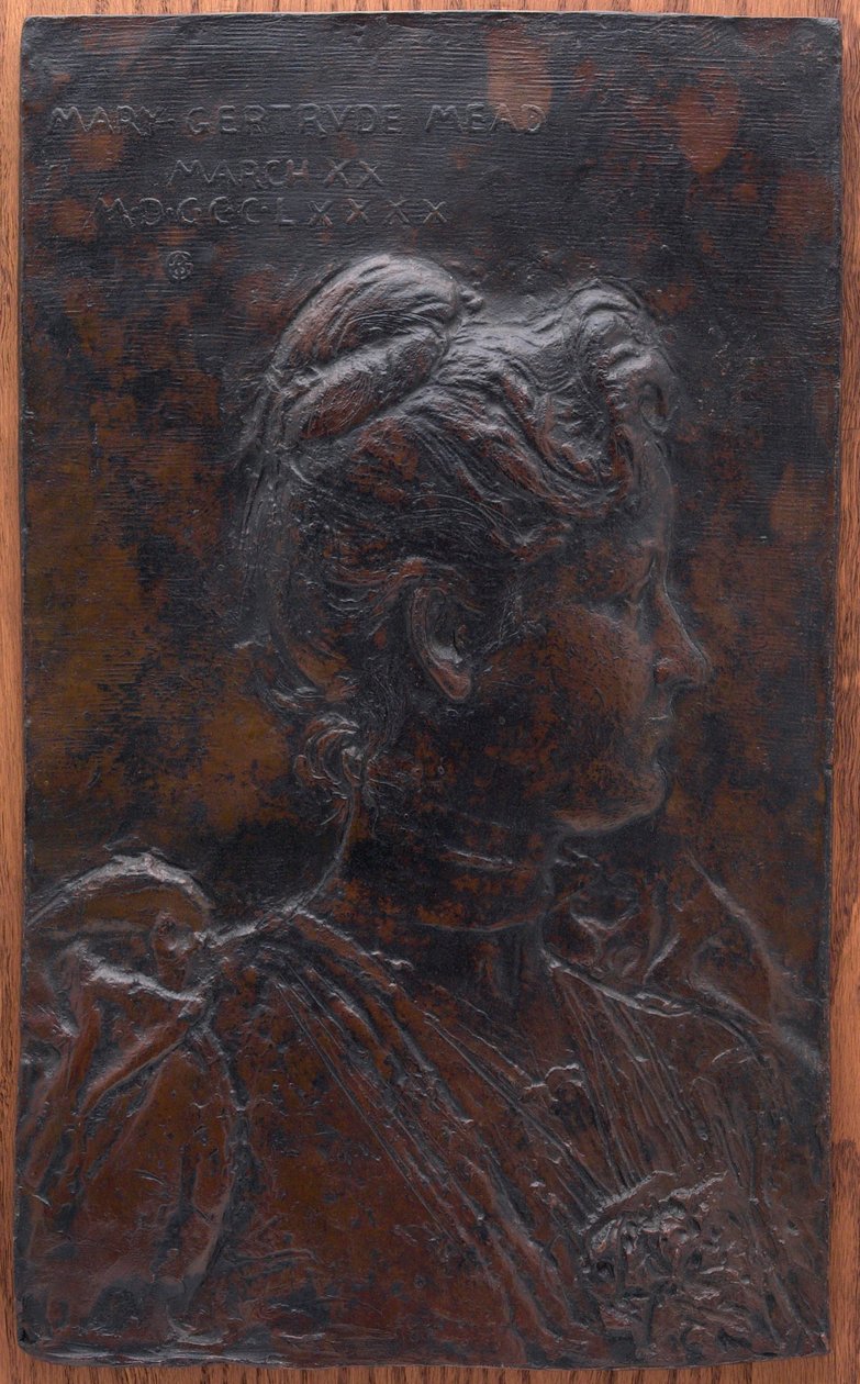Mary Gertrude Mead (később Mary Gertrude Abbey, 1851 alkotó: Augustus Saint Gaudens