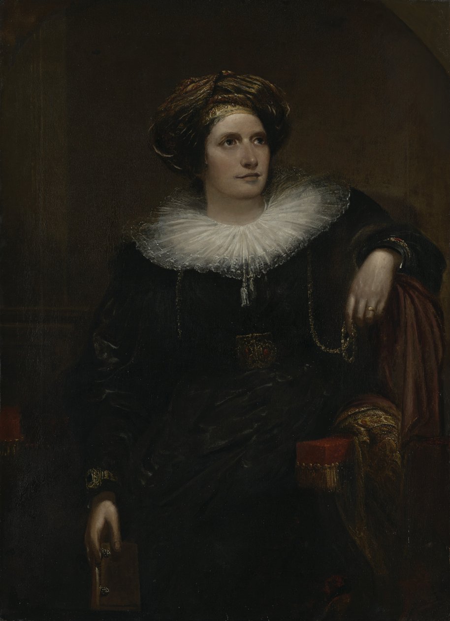 Lady Maria Callcott, született Dundas (1785-1842), író és utazó. alkotó: Augustus Wall Callcott
