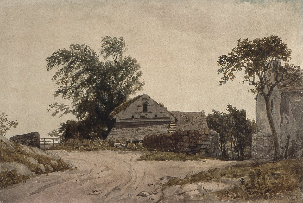 Út menti nyaralók (rajz) alkotó: Augustus Wall Callcott